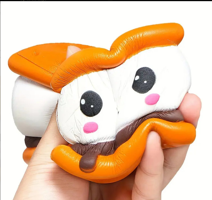 2PCS Butter & S’mores Squishy Set