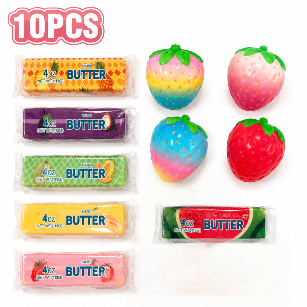 10PCS Assorted Squishy Set