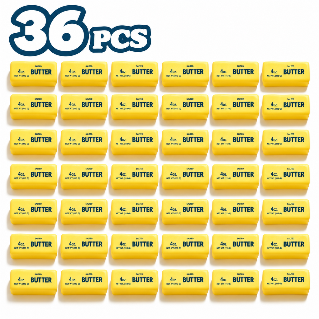 36PCS Butter Squishy Party Pack – Soft Slow-Rising Squishy Toys for Parties & Classrooms