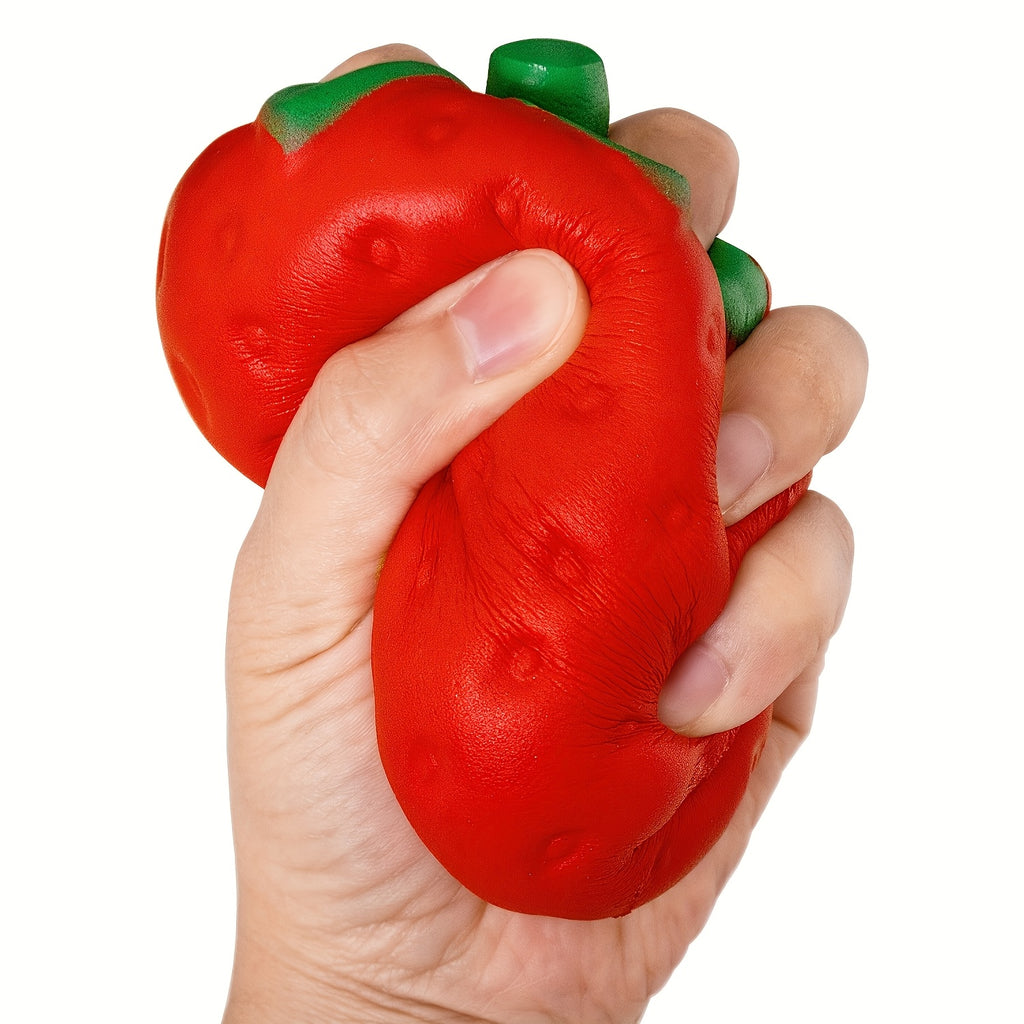 3PCS Butter & Fruit Squishy Set – Strawberry, Banana & Butter