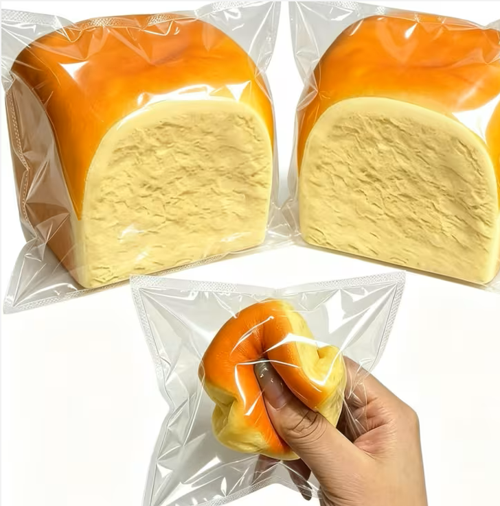 Soft Bread Loaf Squishy – Realistic Food Squishy Toy