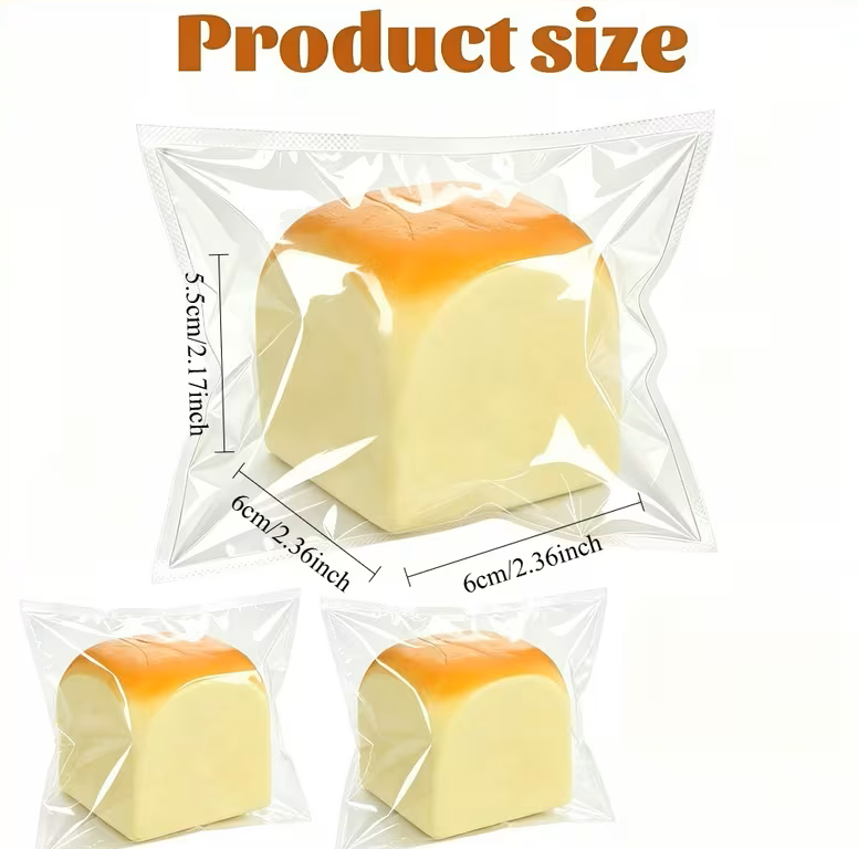 Soft Bread Loaf Squishy – Realistic Food Squishy Toy