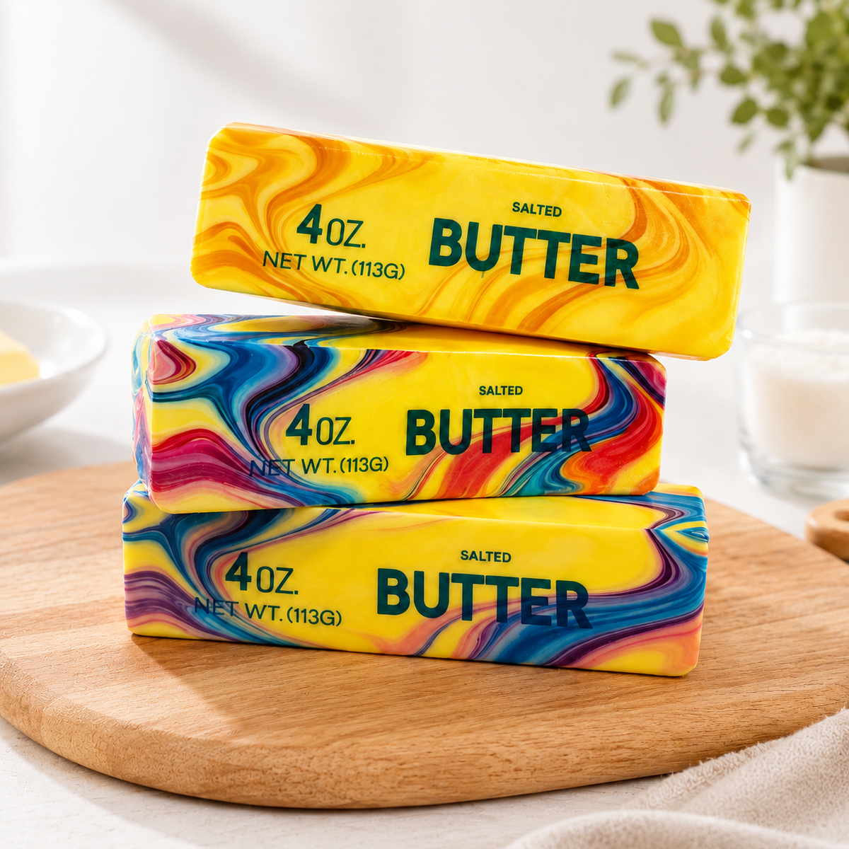 60PCS Assorted Squishy Pack – 36 Butter + 12 Strawberry + 12 Swirl