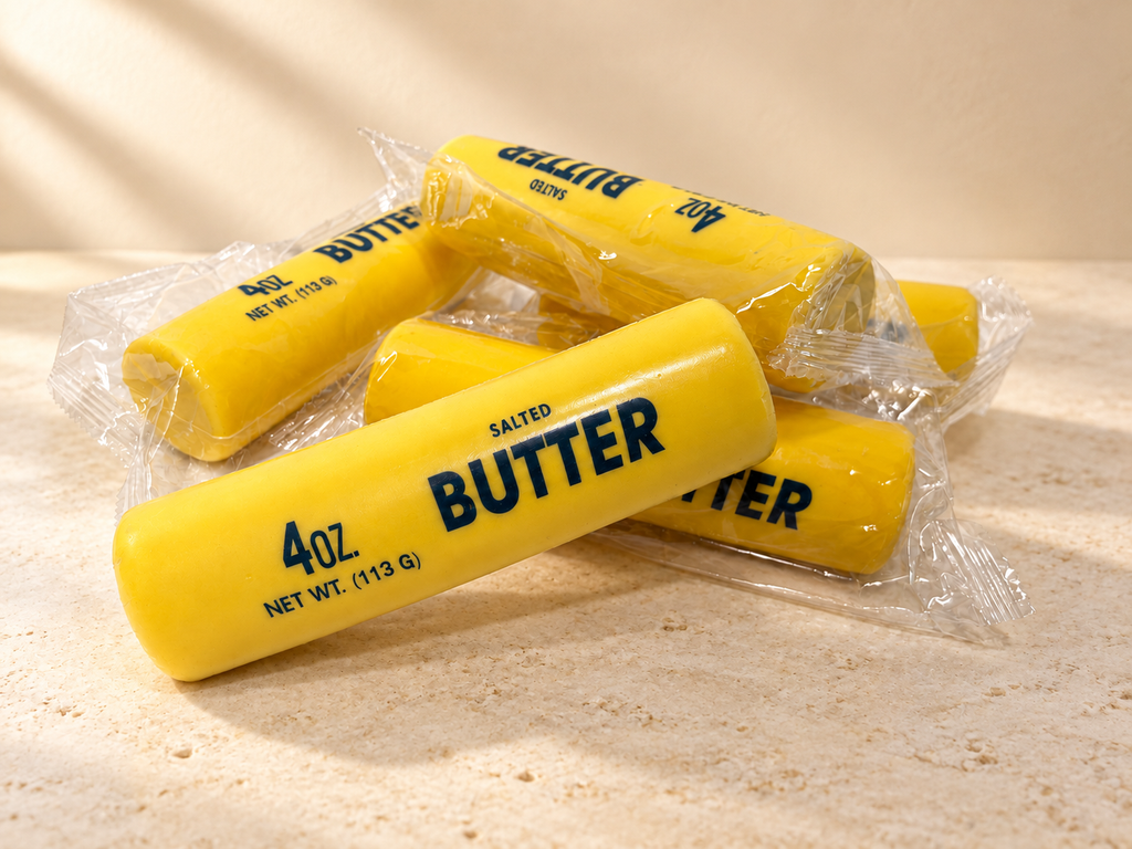 Round Butter Stick Squishy Set – Soft Slow-Rising Squishy Toys