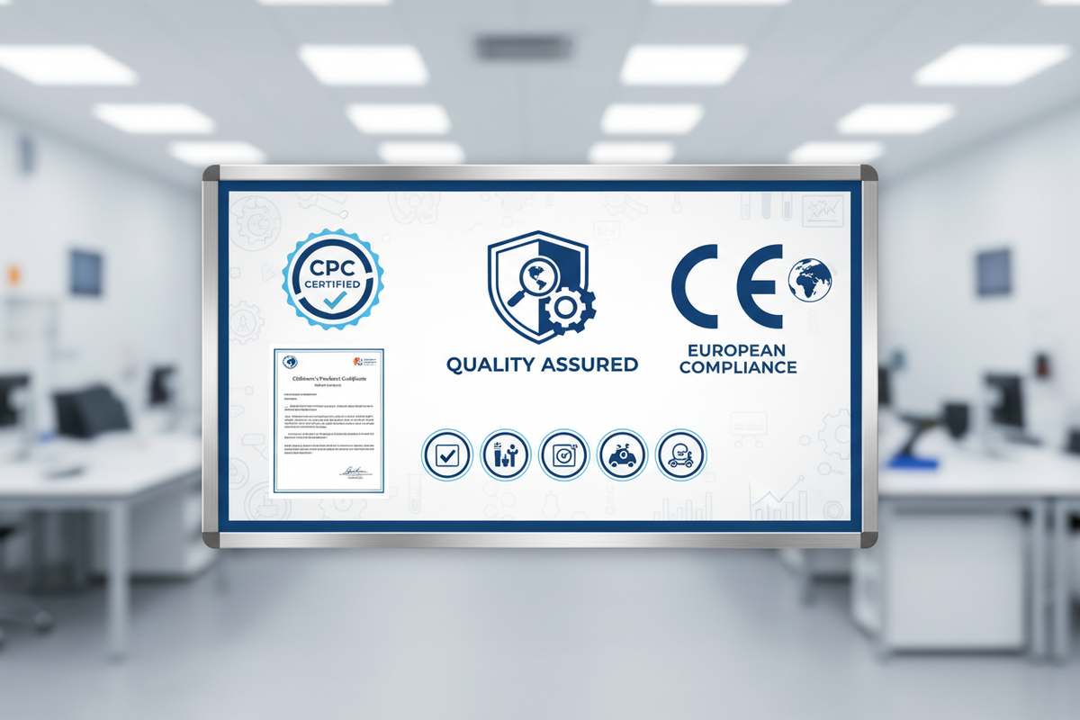  this picture shows Quality & Compliance,CPC,CE